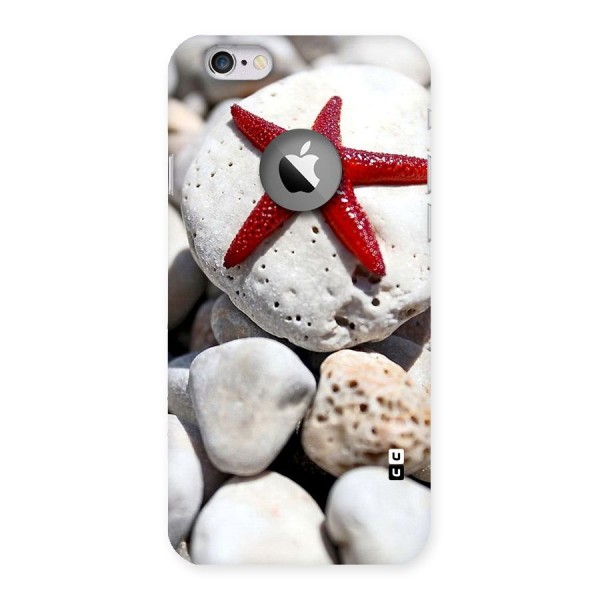 Red Star Fish Back Case for iPhone 6 Logo Cut
