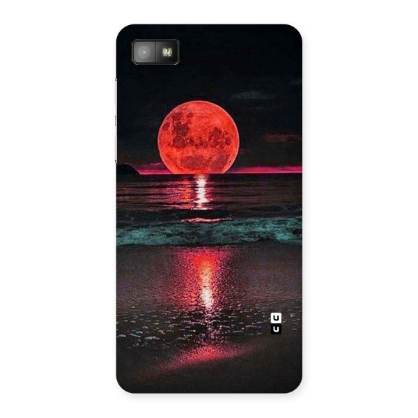 Red Sun Ocean Back Case for Blackberry Z10