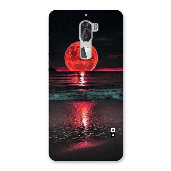 Red Sun Ocean Back Case for Coolpad Cool 1