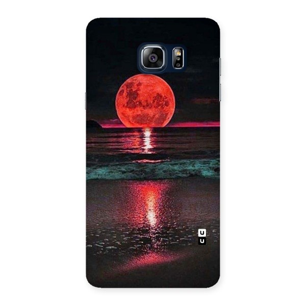 Red Sun Ocean Back Case for Galaxy Note 5