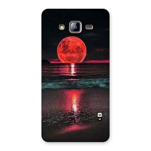Red Sun Ocean Back Case for Galaxy On5