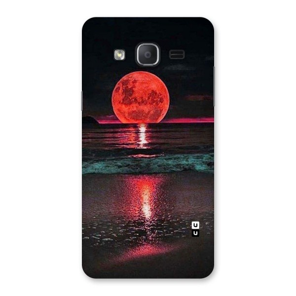 Red Sun Ocean Back Case for Galaxy On7 2015