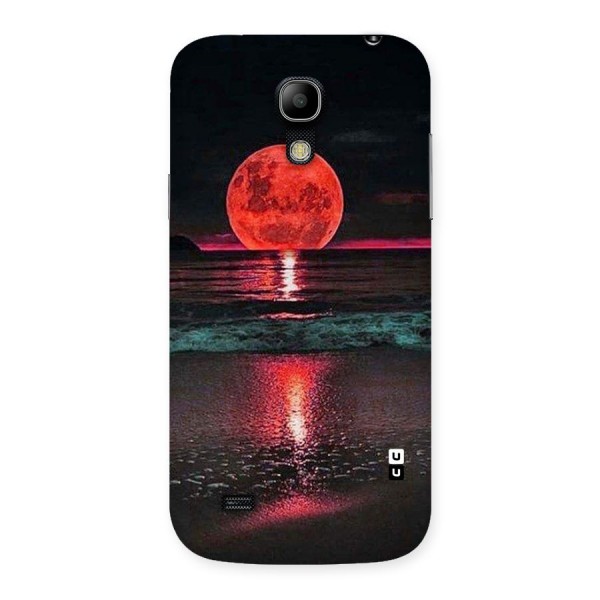 Red Sun Ocean Back Case for Galaxy S4 Mini