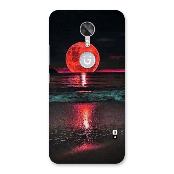 Red Sun Ocean Back Case for Gionee A1