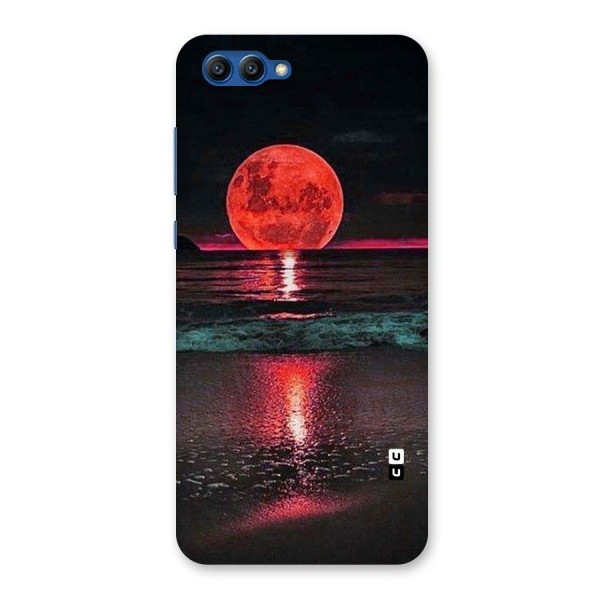 Red Sun Ocean Back Case for Honor View 10