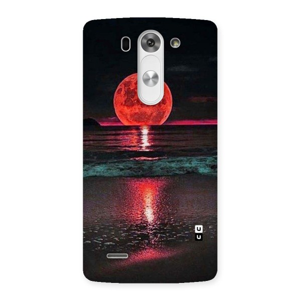 Red Sun Ocean Back Case for LG G3 Beat