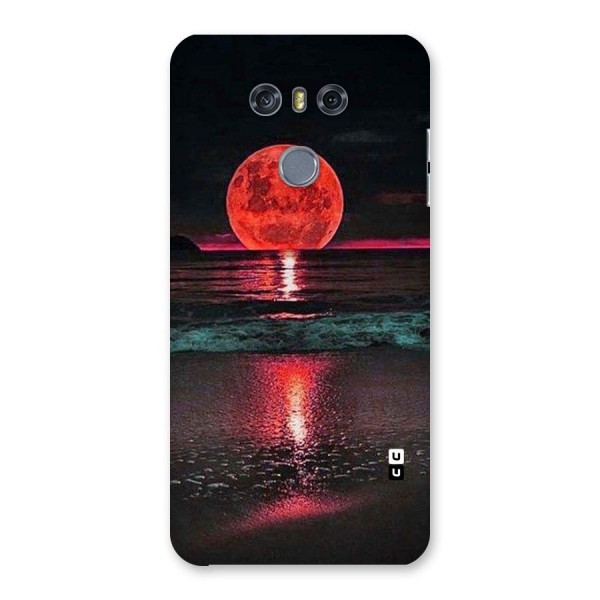 Red Sun Ocean Back Case for LG G6