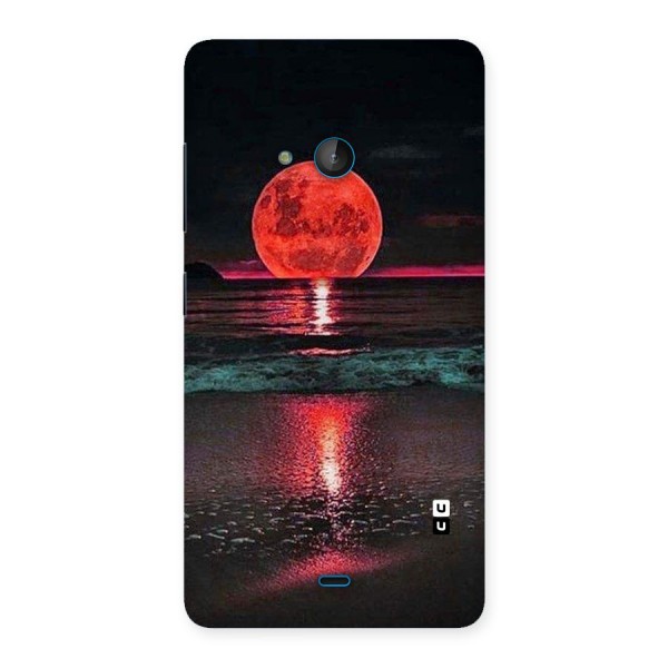Red Sun Ocean Back Case for Lumia 540