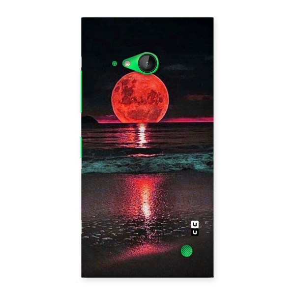 Red Sun Ocean Back Case for Lumia 730