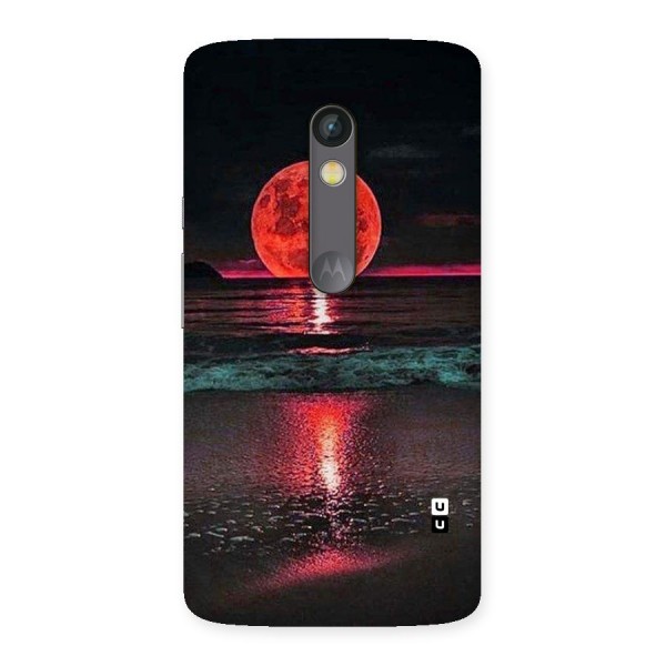 Red Sun Ocean Back Case for Moto X Play