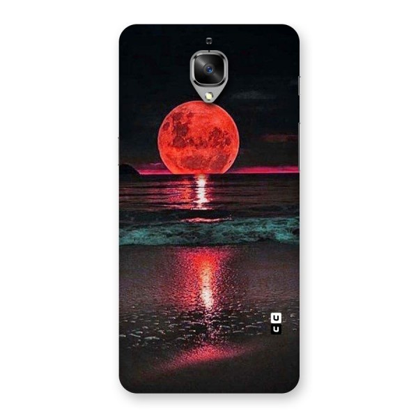 Red Sun Ocean Back Case for OnePlus 3