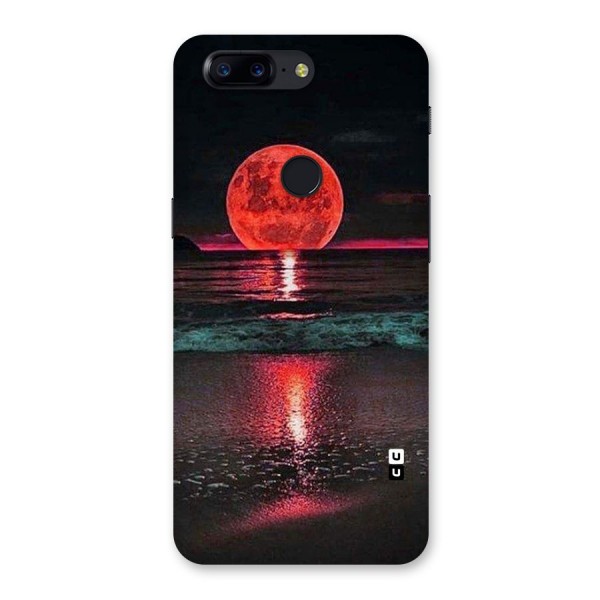 Red Sun Ocean Back Case for OnePlus 5T