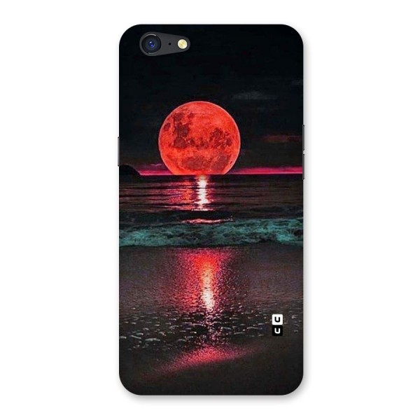 Red Sun Ocean Back Case for Oppo A71