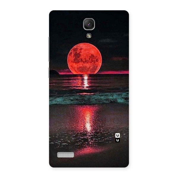 Red Sun Ocean Back Case for Redmi Note