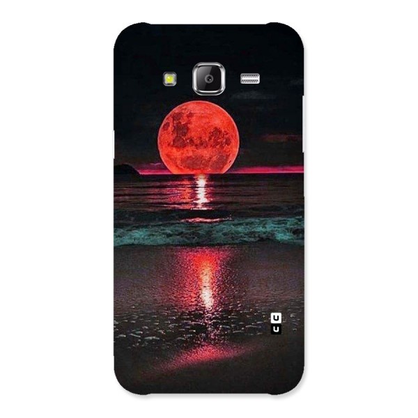 Red Sun Ocean Back Case for Samsung Galaxy J2 Prime