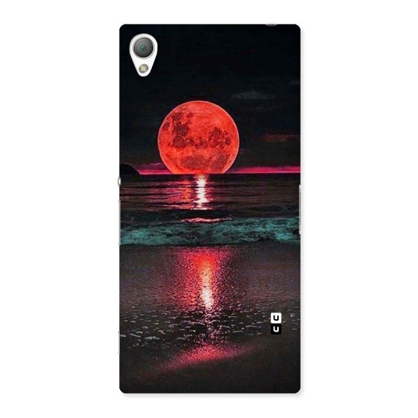 Red Sun Ocean Back Case for Sony Xperia Z3