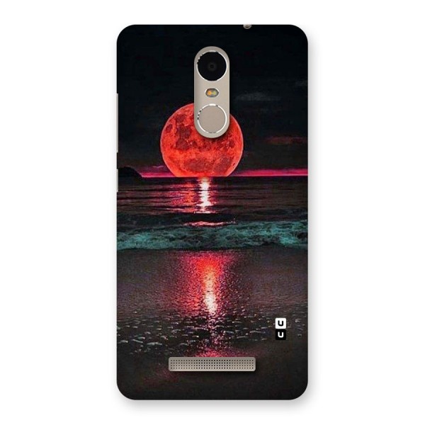 Red Sun Ocean Back Case for Xiaomi Redmi Note 3