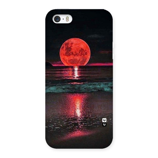 Red Sun Ocean Back Case for iPhone 5 5S
