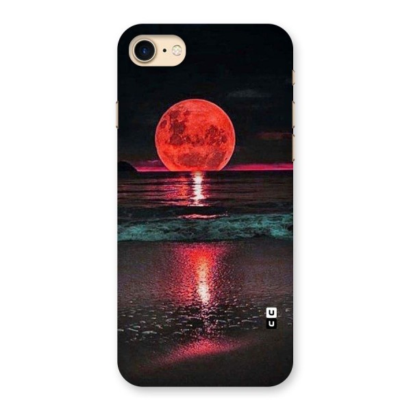 Red Sun Ocean Back Case for iPhone 7