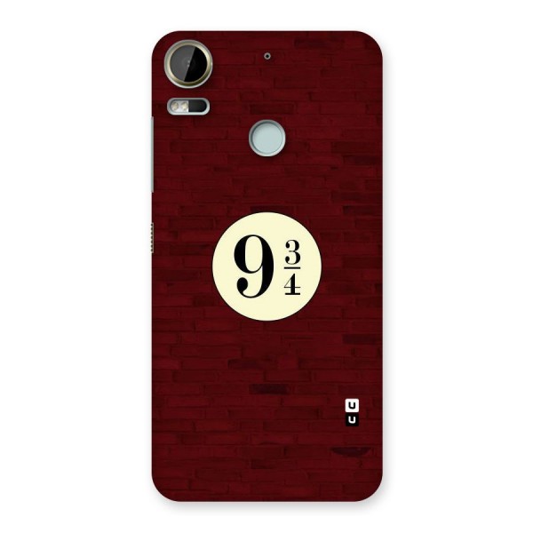 Red Wall Express Back Case for Desire 10 Pro