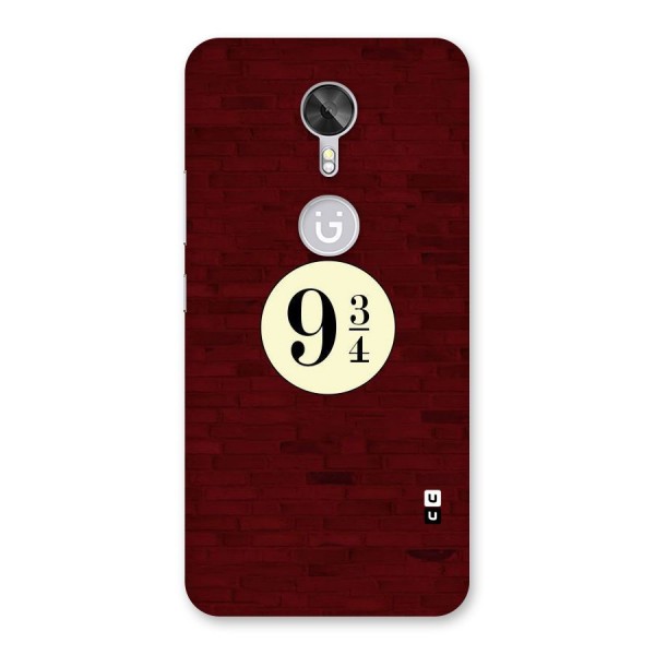 Red Wall Express Back Case for Gionee A1