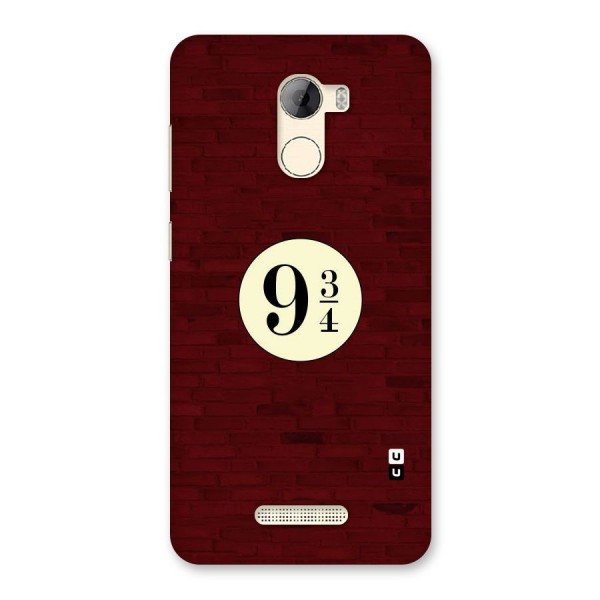 Red Wall Express Back Case for Gionee A1 LIte