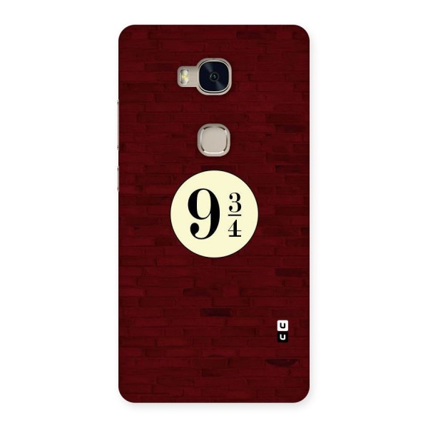 Red Wall Express Back Case for Huawei Honor 5X
