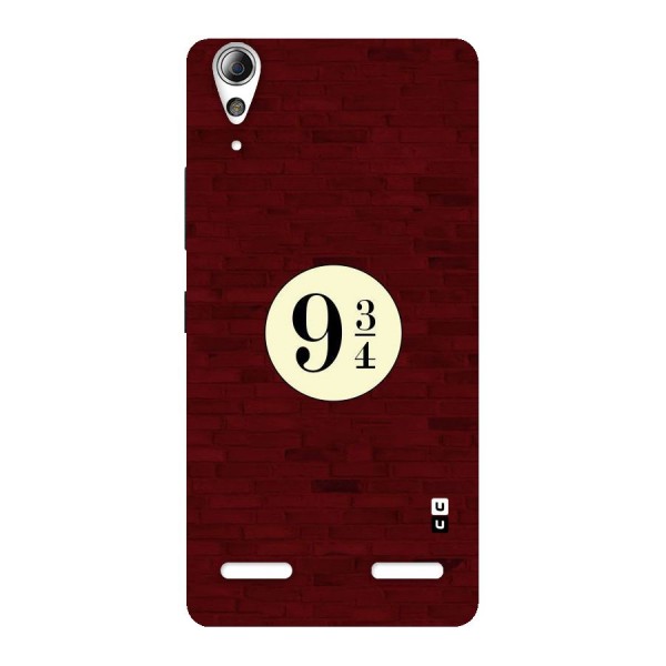 Red Wall Express Back Case for Lenovo A6000