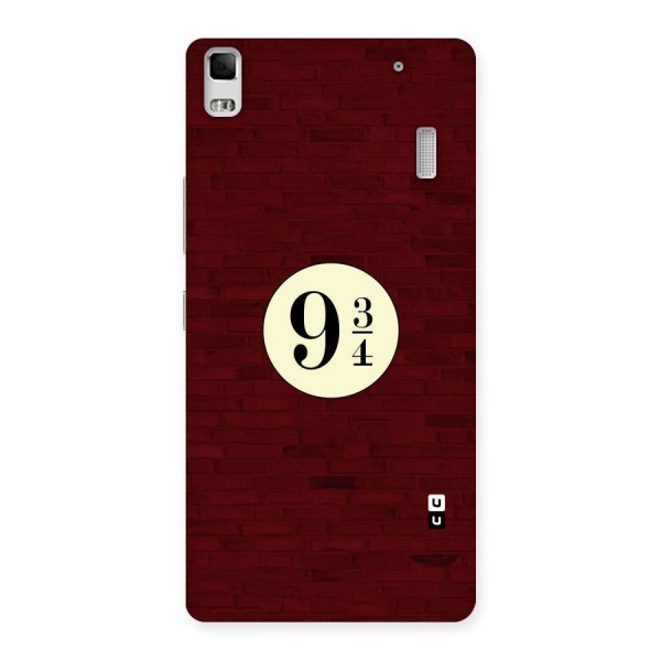 Red Wall Express Back Case for Lenovo K3 Note