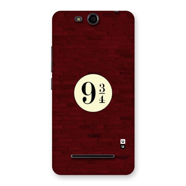 Red Wall Express Back Case for Micromax Canvas Juice 3 Q392