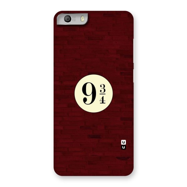 Red Wall Express Back Case for Micromax Canvas Knight 2
