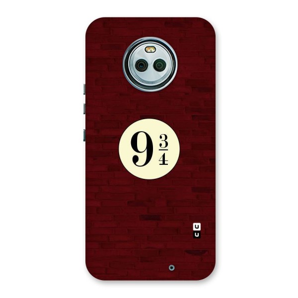 Red Wall Express Back Case for Moto X4