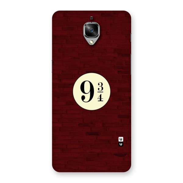 Red Wall Express Back Case for OnePlus 3T