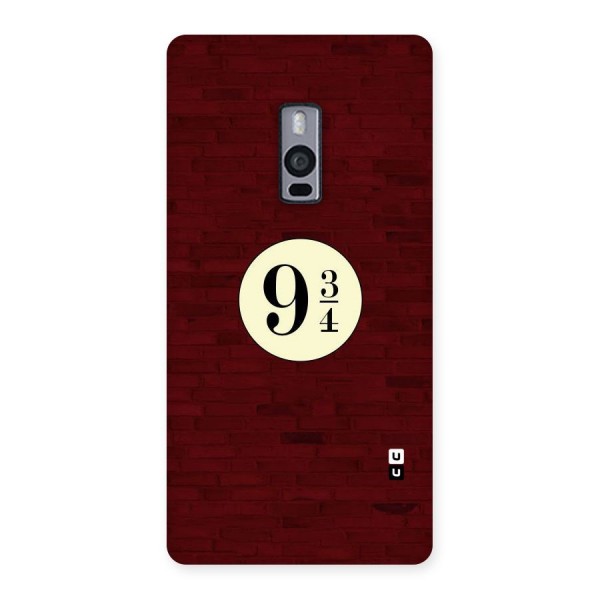 Red Wall Express Back Case for OnePlus Two