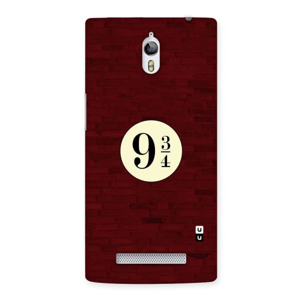 Red Wall Express Back Case for Oppo Find 7