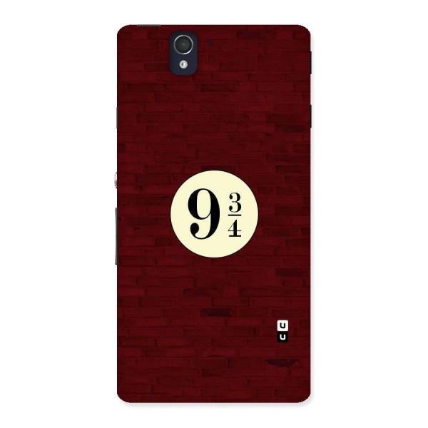 Red Wall Express Back Case for Sony Xperia Z