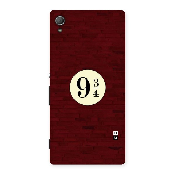 Red Wall Express Back Case for Xperia Z4