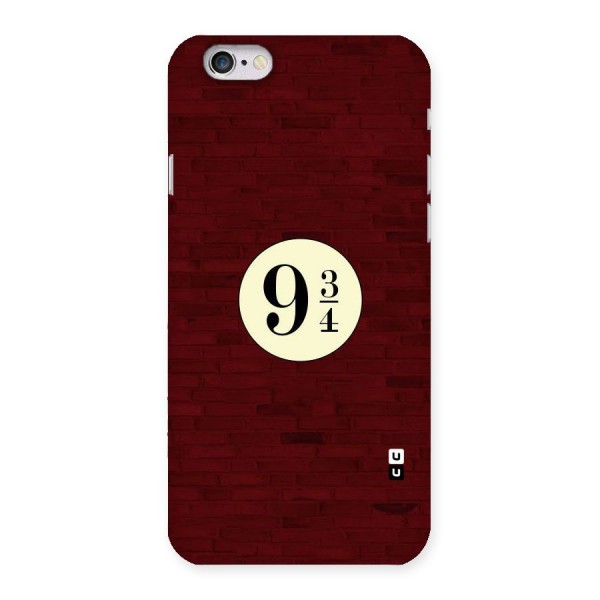 Red Wall Express Back Case for iPhone 6 6S