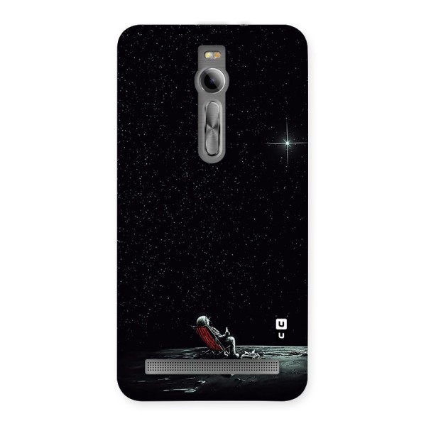 Resting Spaceman Face Back Case for Asus Zenfone 2