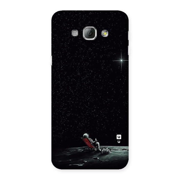 Resting Spaceman Face Back Case for Galaxy A8