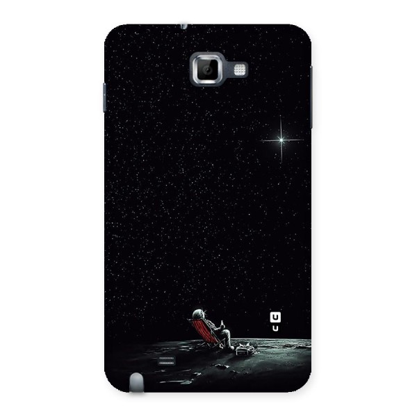 Resting Spaceman Face Back Case for Galaxy Note