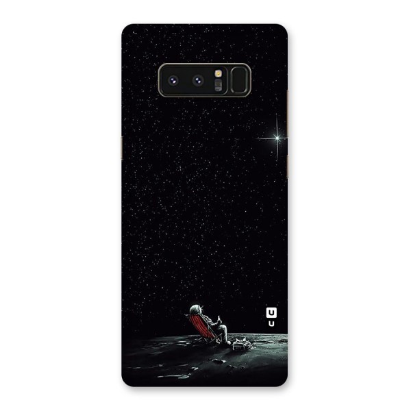Resting Spaceman Face Back Case for Galaxy Note 8