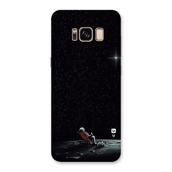 Resting Spaceman Face Back Case for Galaxy S8