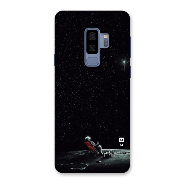 Resting Spaceman Face Back Case for Galaxy S9 Plus