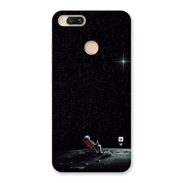 Resting Spaceman Face Back Case for Mi A1
