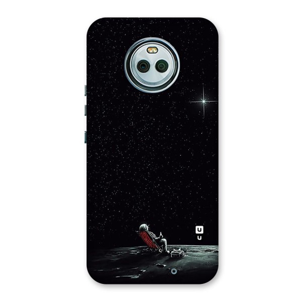Resting Spaceman Face Back Case for Moto X4
