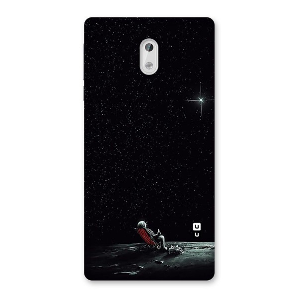 Resting Spaceman Face Back Case for Nokia 3