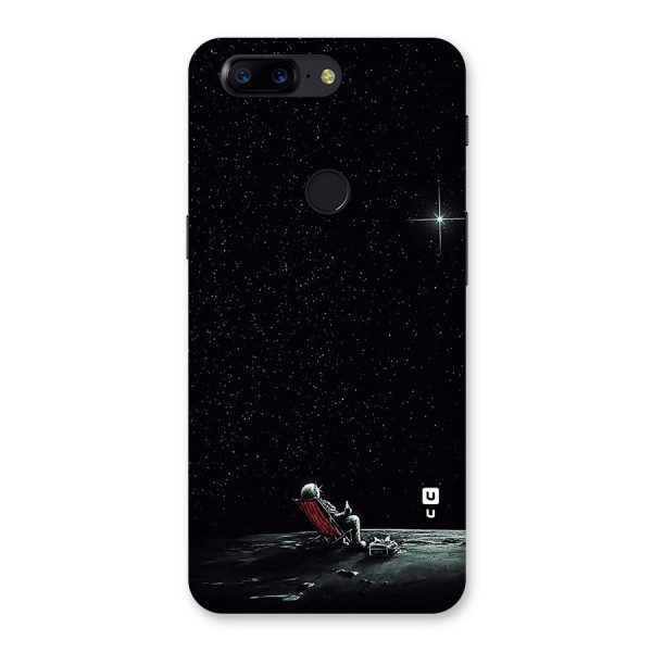 Resting Spaceman Face Back Case for OnePlus 5T