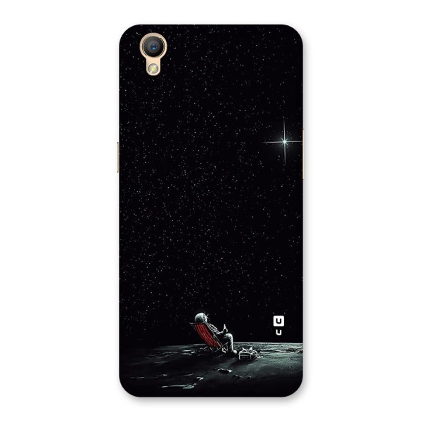 Resting Spaceman Face Back Case for Oppo A37