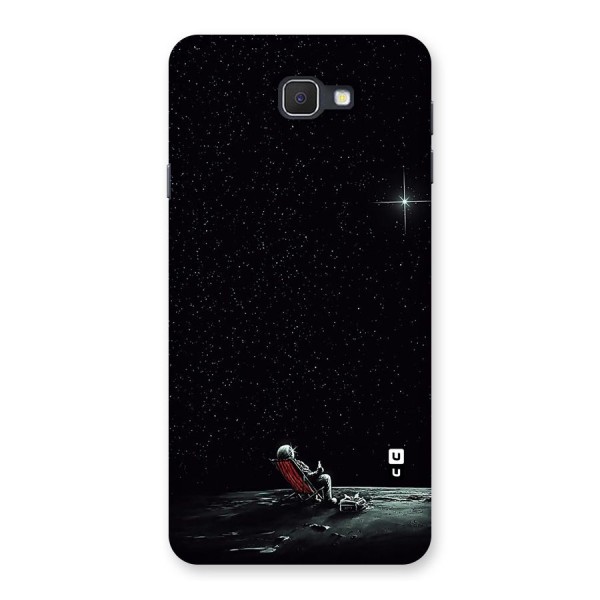 Resting Spaceman Face Back Case for Samsung Galaxy J7 Prime